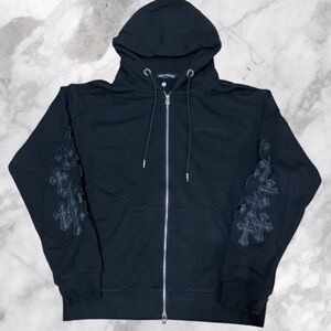 Brand New Black Chrome Hearts Zip Hoodie/Jacket Men’s XL